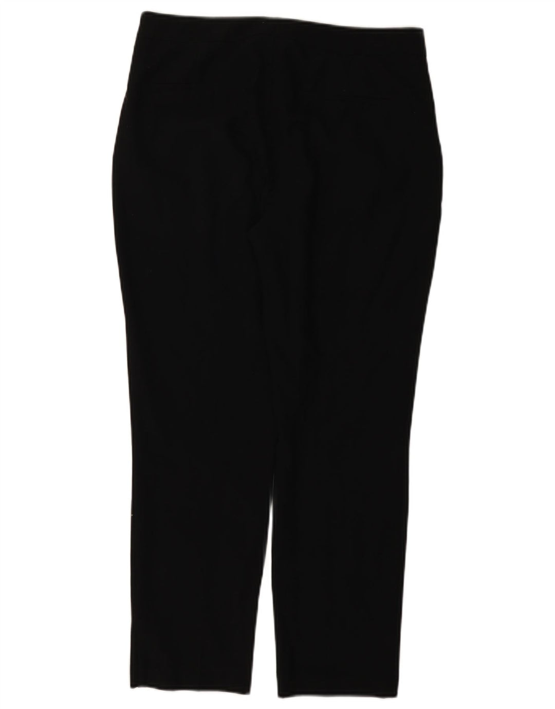 Pantaloni da abito dritti da donna ZARA EU 38 Small W28 L26 poliestere nero