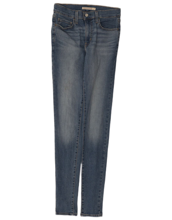 Jeans Levi's da donna 720 super skinny a vita alta W27 L32 cotone blu