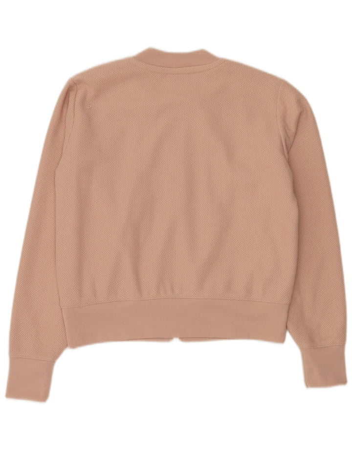 CHAMPION Giacca da tuta oversize corta da donna UK 10 piccola rosa