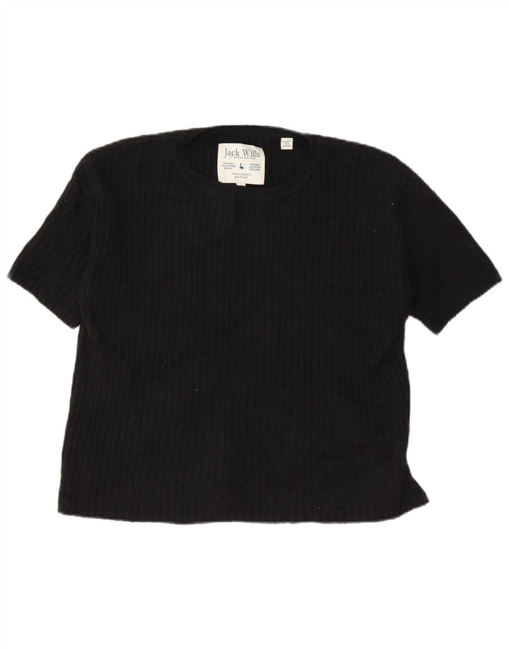 Camicetta da donna Jack Wills Top UK 8 Small Poliestere nero