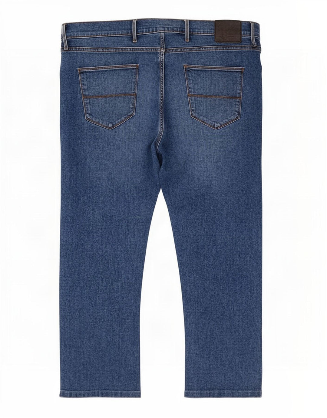 Jeans slim da uomo Marks & Spencer W38 L29 cotone blu