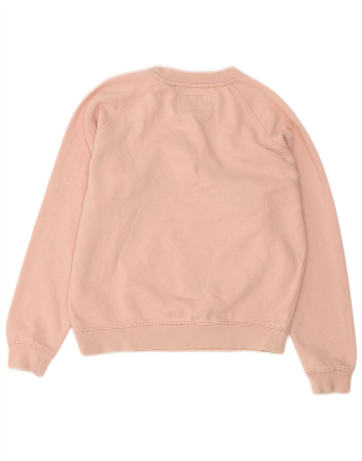 Felpa oversize con grafica da donna Jack Wills UK 6 piccola rosa