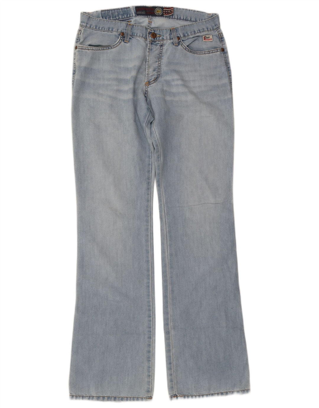 Jeans bootcut Seven Bell da donna Roy Rogers IT 46 Large W32 L34 cotone blu