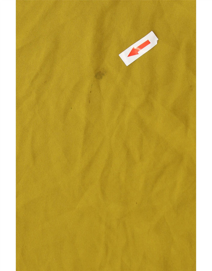 Topshop Donna Cami Top UK 10 Piccolo Giallo Poliestere