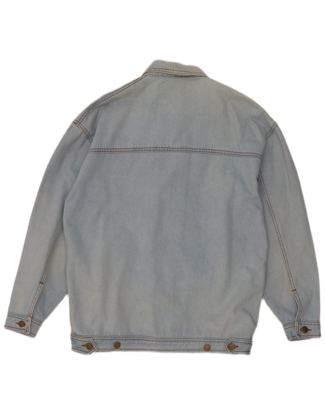 Giacca di jeans oversize da donna Together UK 10 Piccola novità in cotone blu