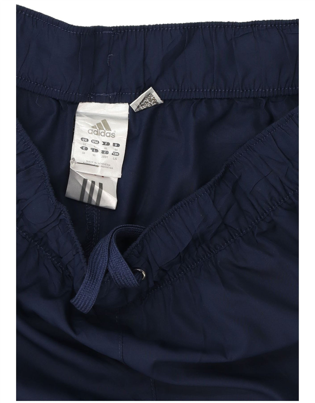Pantaloncini sportivi Adidas da donna UK 18 XL blu navy poliestere