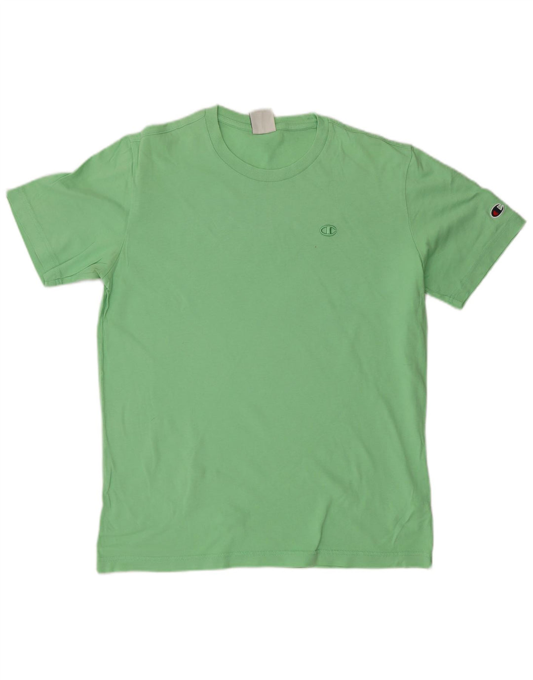 T-shirt da uomo CHAMPION Top in cotone verde medio