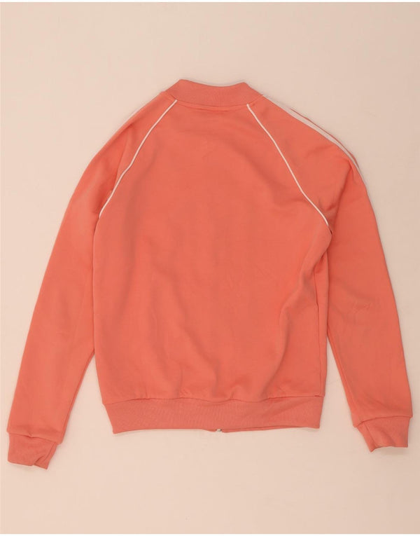 Adidas Womens Tracksuit Top Jacket UK 8 Small Pink