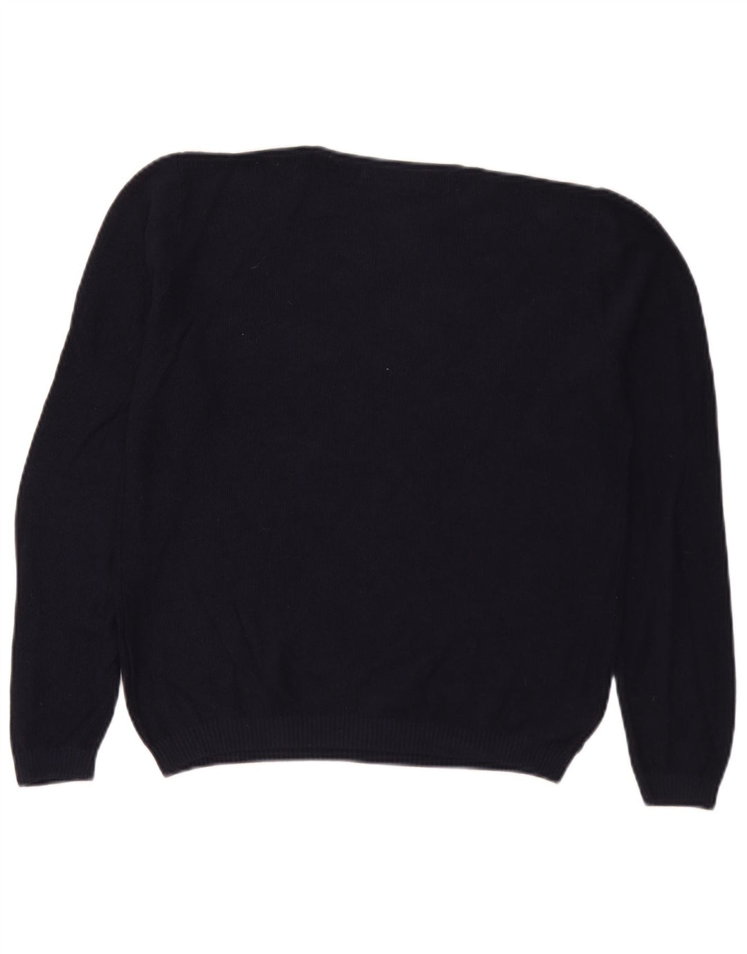 Maglione maglione girocollo da uomo Zara grande blu navy