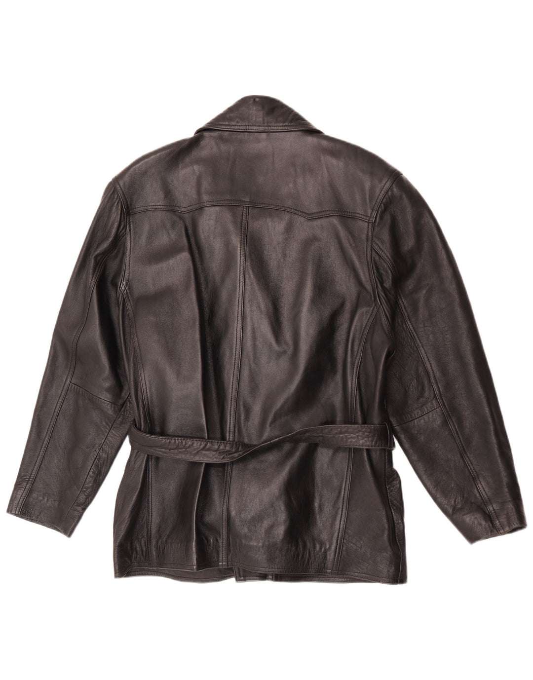 Giacca in pelle oversize da donna Joy IT 42 media nera