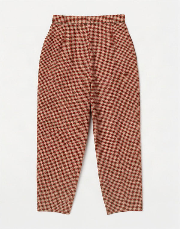 Pantaloni corti a vita alta da donna Richard Meyer EU 38 Medium W28 L26 Rosso
