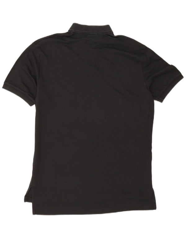 Polo Ralph Lauren da uomo grande in cotone nero