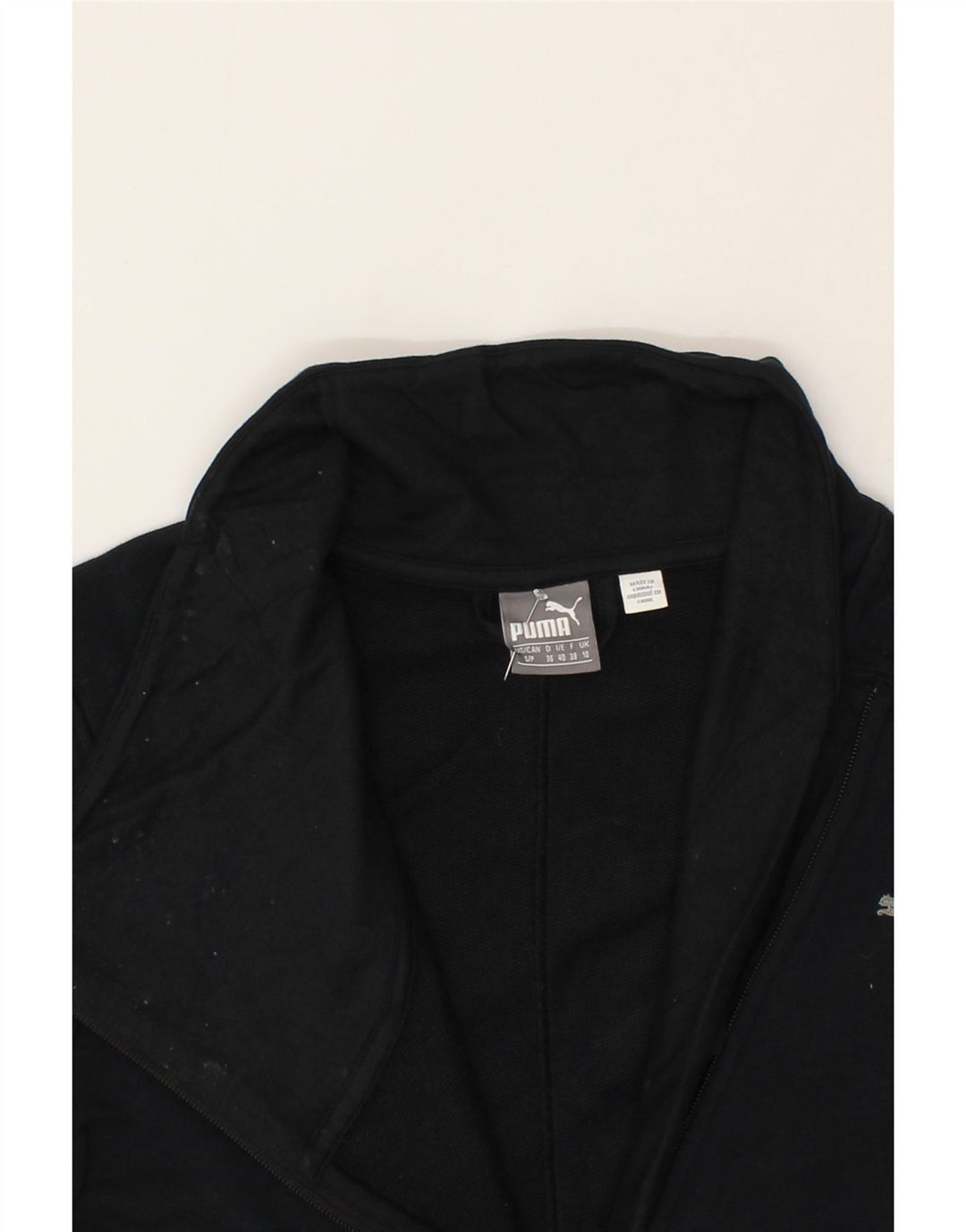 Giacca da tuta da donna PUMA UK 10 Small Nera