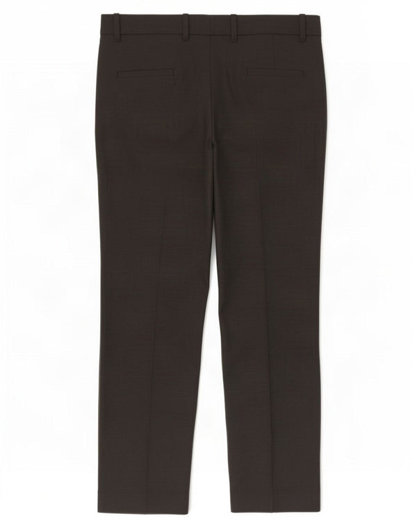 Zara Womens Straight Chino Trousers Medium W28 L28 Grey Polyester