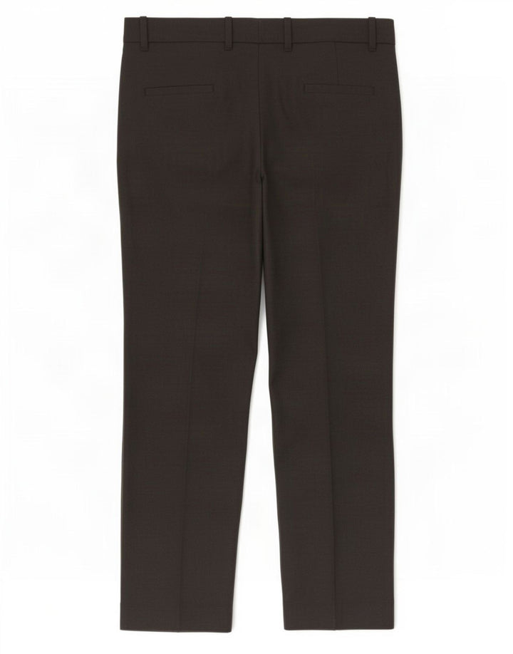 Pantaloni chino dritti da donna Zara medi W28 L28 poliestere grigio