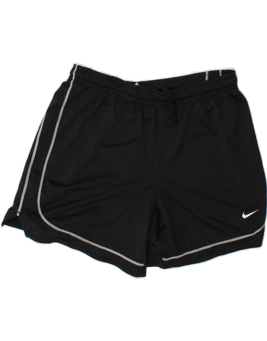 NIKE Womens Sport Shorts US 4/6 Small  Black Polyester Vintage Nike and Second-Hand Nike from Messina Hembry 
