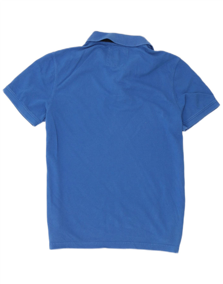 Crew Clothing Polo da uomo grande in cotone blu
