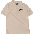 Polo Nike Ragazzo 10-11 Anni Cotone Bianco Medio