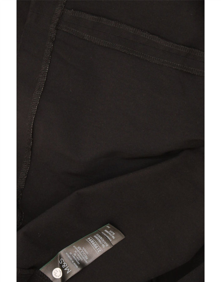Abito senza spalline da donna Marks & Spencer UK 18 XL viscosa nera