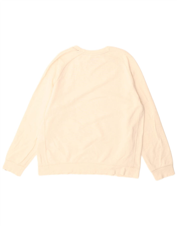 Felpa da uomo Nike Jumper XL in cotone bianco sporco