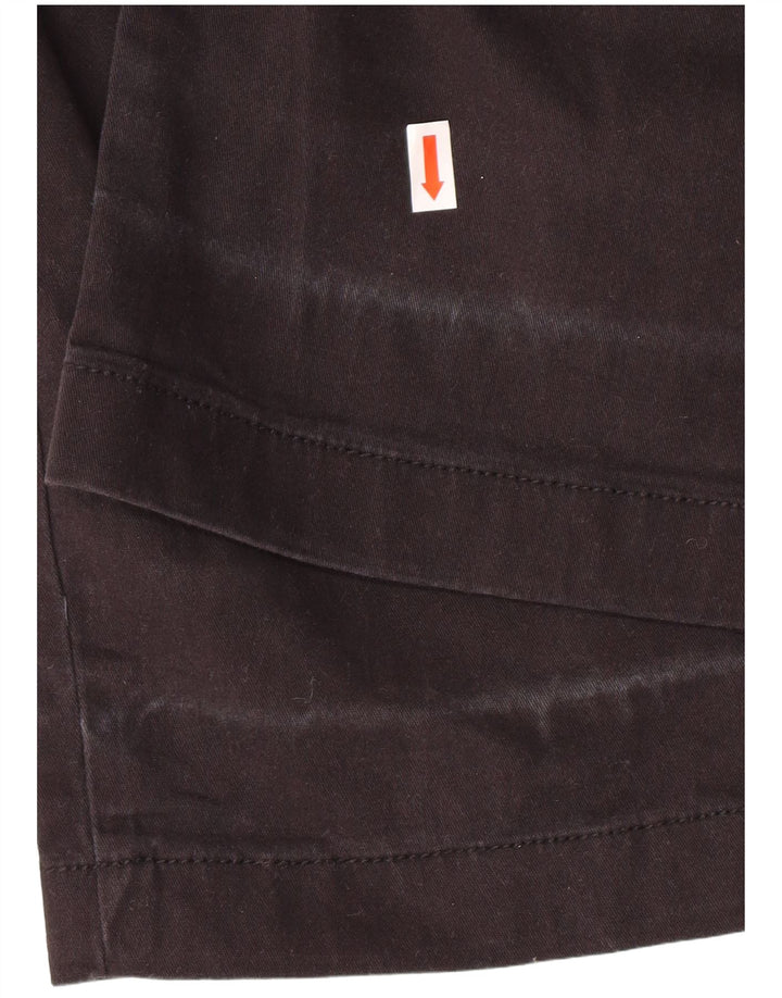 PENGUIN Pantaloni chino dritti da uomo W34 L32 cotone nero