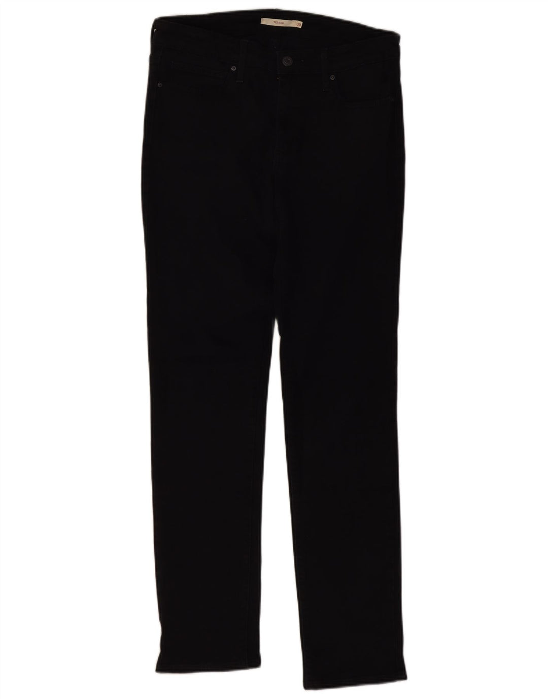 Jeans Levi's da donna 712 slim W30 L32 cotone nero