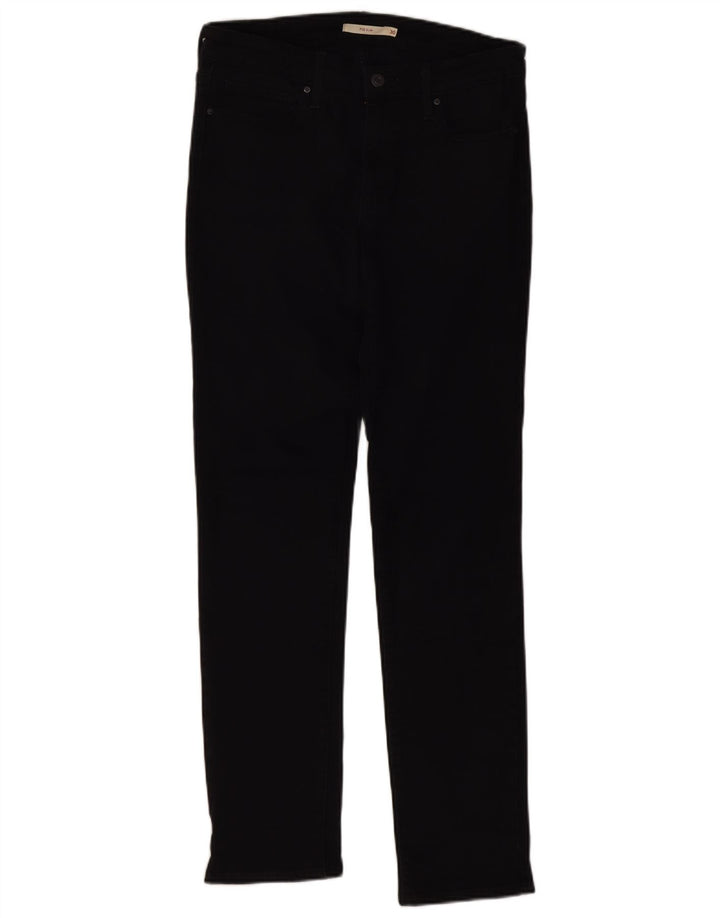Jeans Levi's da donna 712 slim W30 L32 cotone nero
