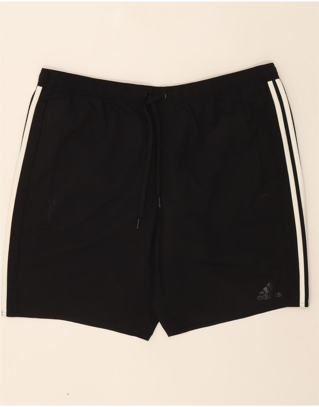 ADIDAS Mens Sport Shorts 2XL  Black Polyamide Vintage Adidas and Second-Hand Adidas from Messina Hembry 