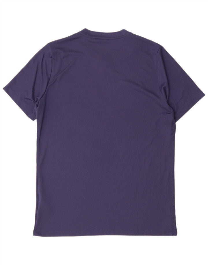 T-shirt Nike Dri Fit da uomo, taglia grande, in poliestere blu navy