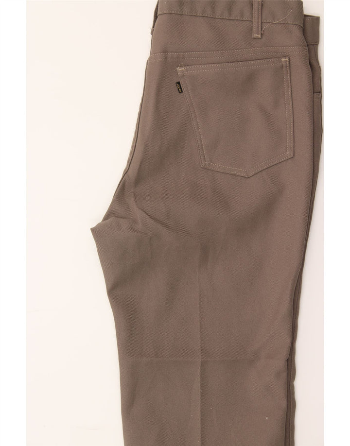 LEVI'S Womens Straight Casual Trousers W36 L30 Brown Vintage Levi's and Second-Hand Levi's from Messina Hembry 