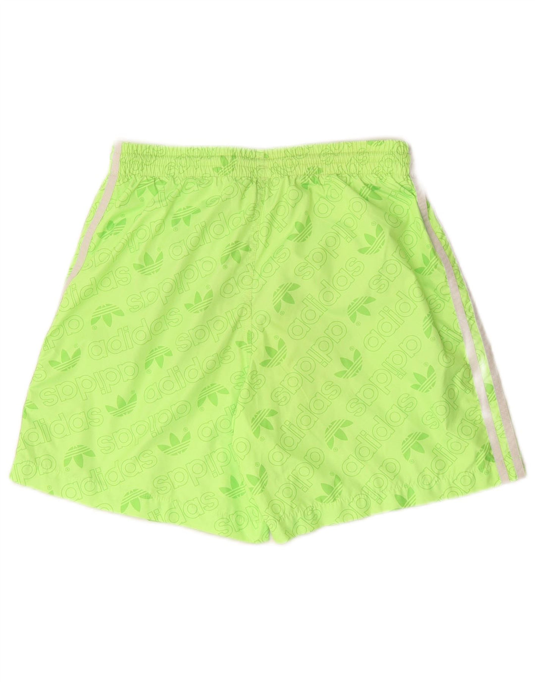 Pantaloncini sportivi grafici da uomo Adidas piccoli in poliestere verde