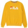 FILA Mens Graphic Sweatshirt Jumper Small Yellow