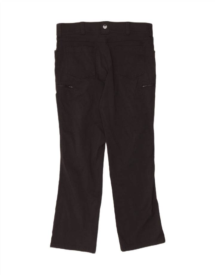 Pantaloni cargo dritti da uomo WRANGLER W36 L32 nylon nero