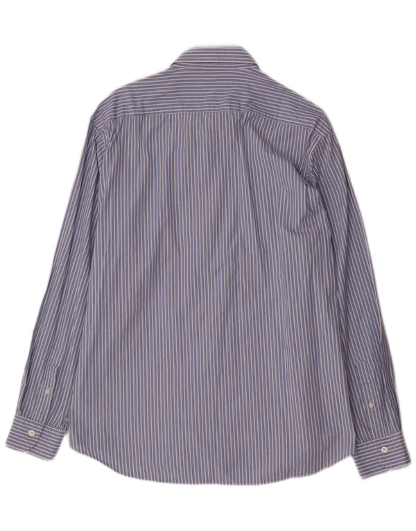 Camicia da uomo Carrera 2XL cotone a righe blu