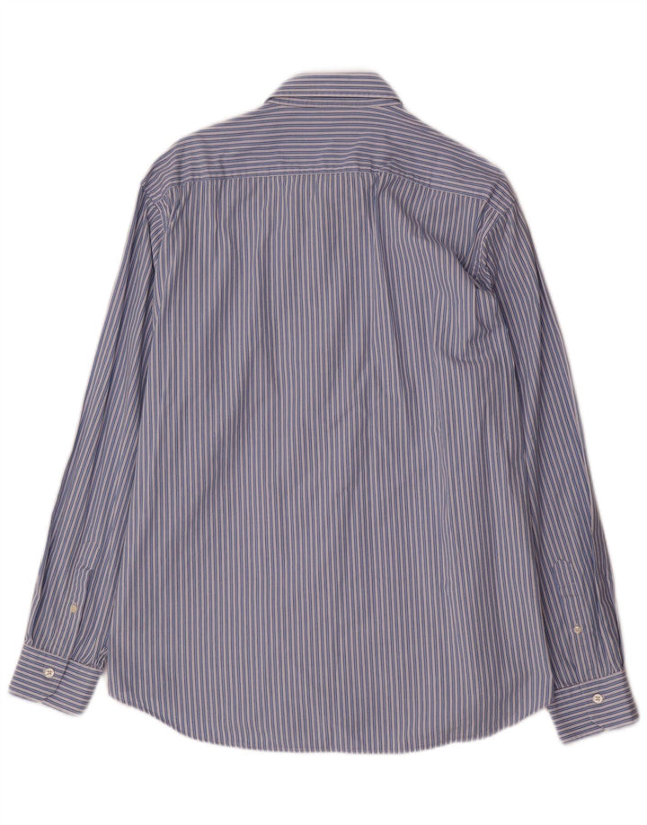 Camicia da uomo Carrera 2XL cotone a righe blu