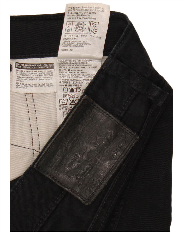 Jeans Levi's Uomo 511 Slim W34 L34 Cotone Nero