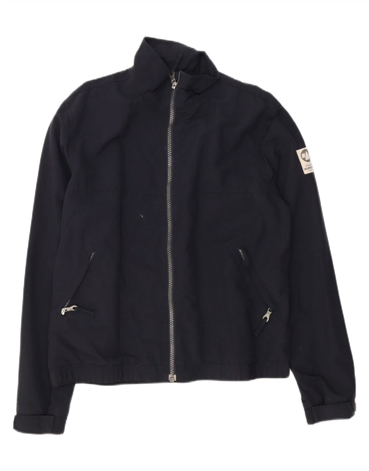 Giubbotto bomber da uomo Murphy & Nye UK 40 grande poliestere blu navy