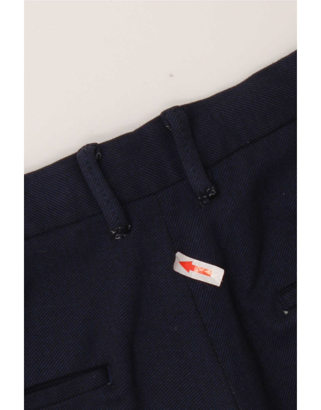 Pantaloncini chino da uomo Zara EU 42 Large W32 viscosa blu navy