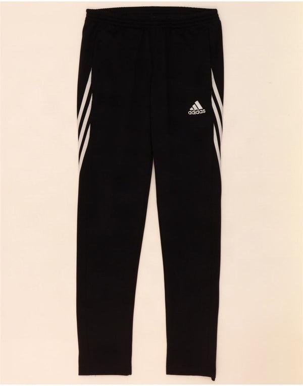 Pantaloni tuta Adidas Climalite da ragazzo 13-14 anni XL Poliestere nero
