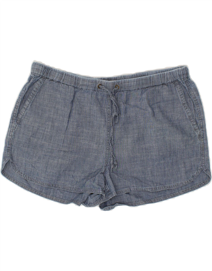J. CREW Womens Chino Shorts Small W27 Blue Vintage J. Crew and Second-Hand J. Crew from Messina Hembry 