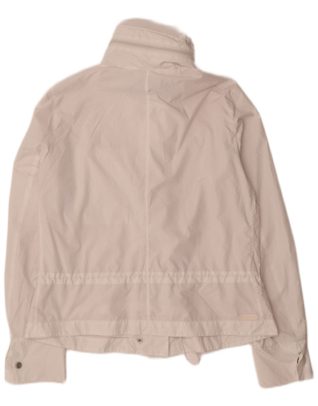 Giacca a vento da donna Armani Jeans UK 8 Small Poliestere bianco