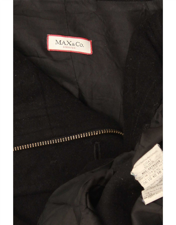 Cappotto oversize da donna Max & Co. UK 10 piccolo in lana nera