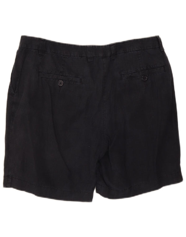 Pantaloncini chino da donna Marks & Spencer grandi W32 blu navy