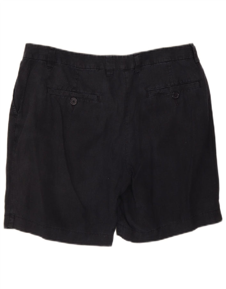 Pantaloncini chino da donna Marks & Spencer grandi W32 blu navy