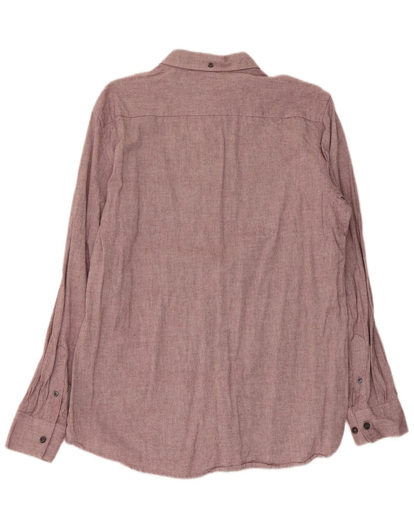 Camicia da uomo French Connection grande in cotone rosa