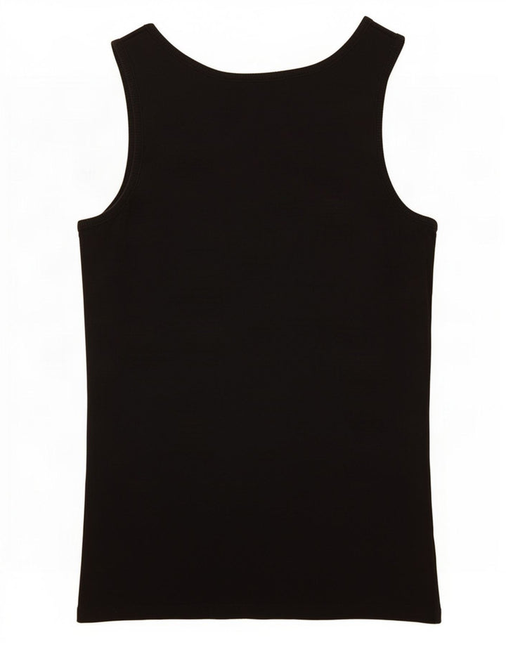 Canotta grafica da donna Guess UK 12 cotone nero medio