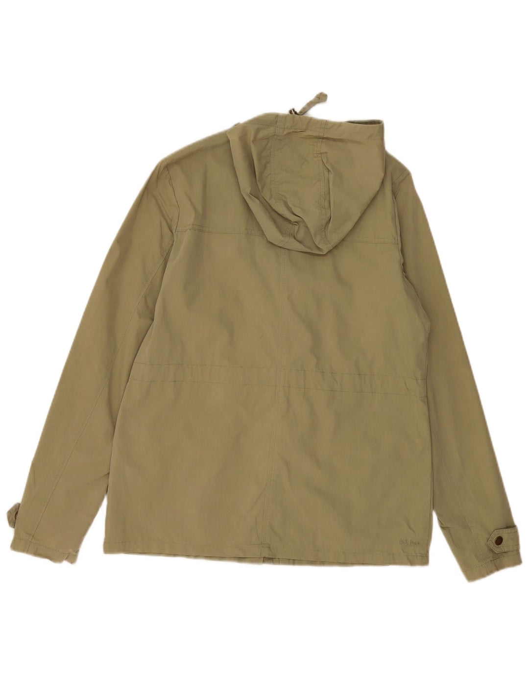 Giacca multiuso oversize con cappuccio da donna Fat Face UK 10 piccola in cotone kaki