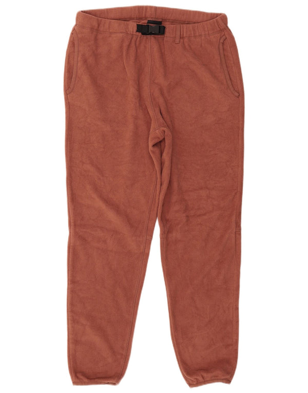 Pantaloni da tuta da uomo in pile Jack Wolfskin grandi arancione