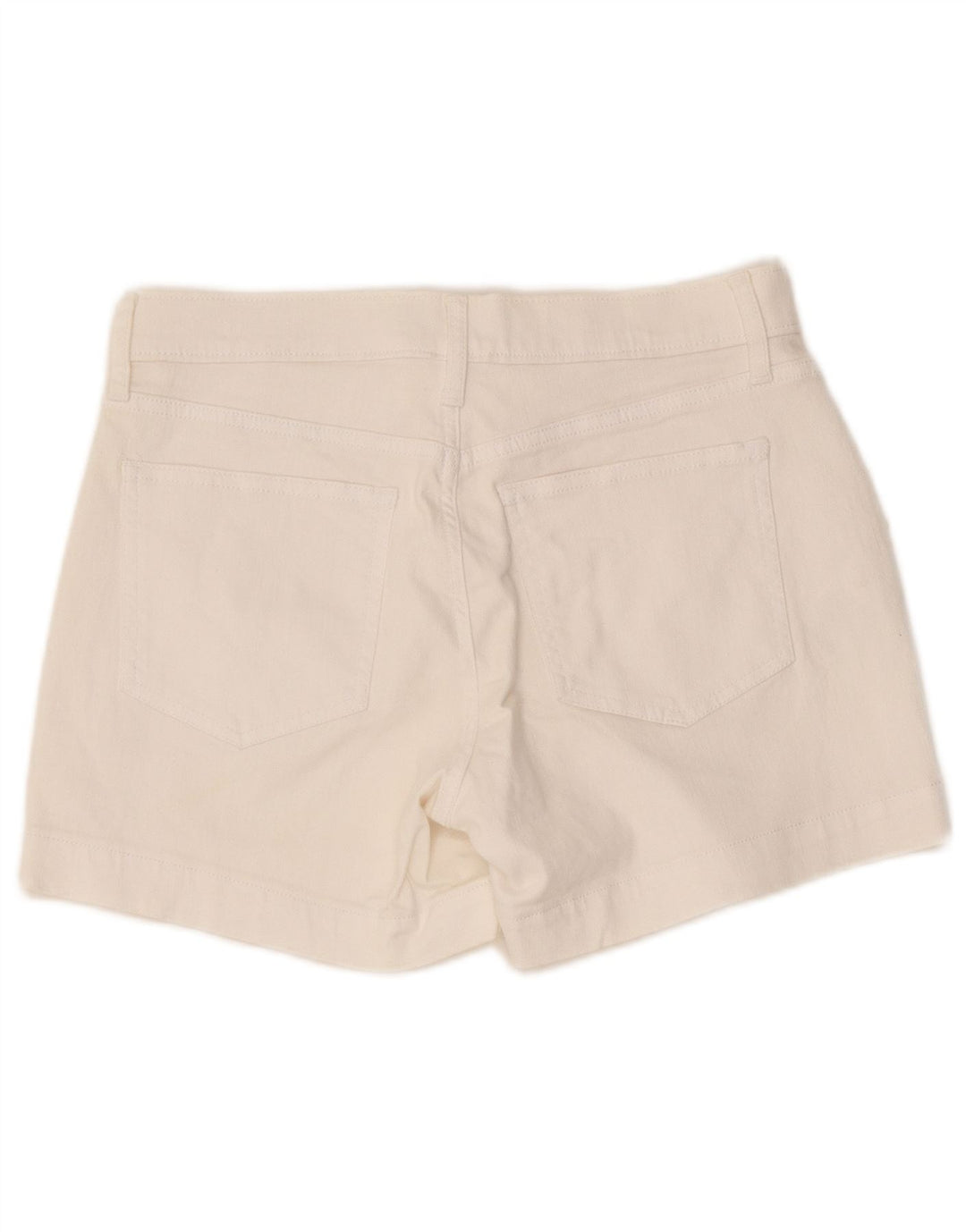 Pantaloncini di jeans da donna Gap W27 piccoli in cotone bianco