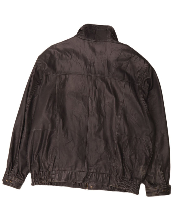Giacca in pelle da uomo Gazelli UK 44 2XL Nera